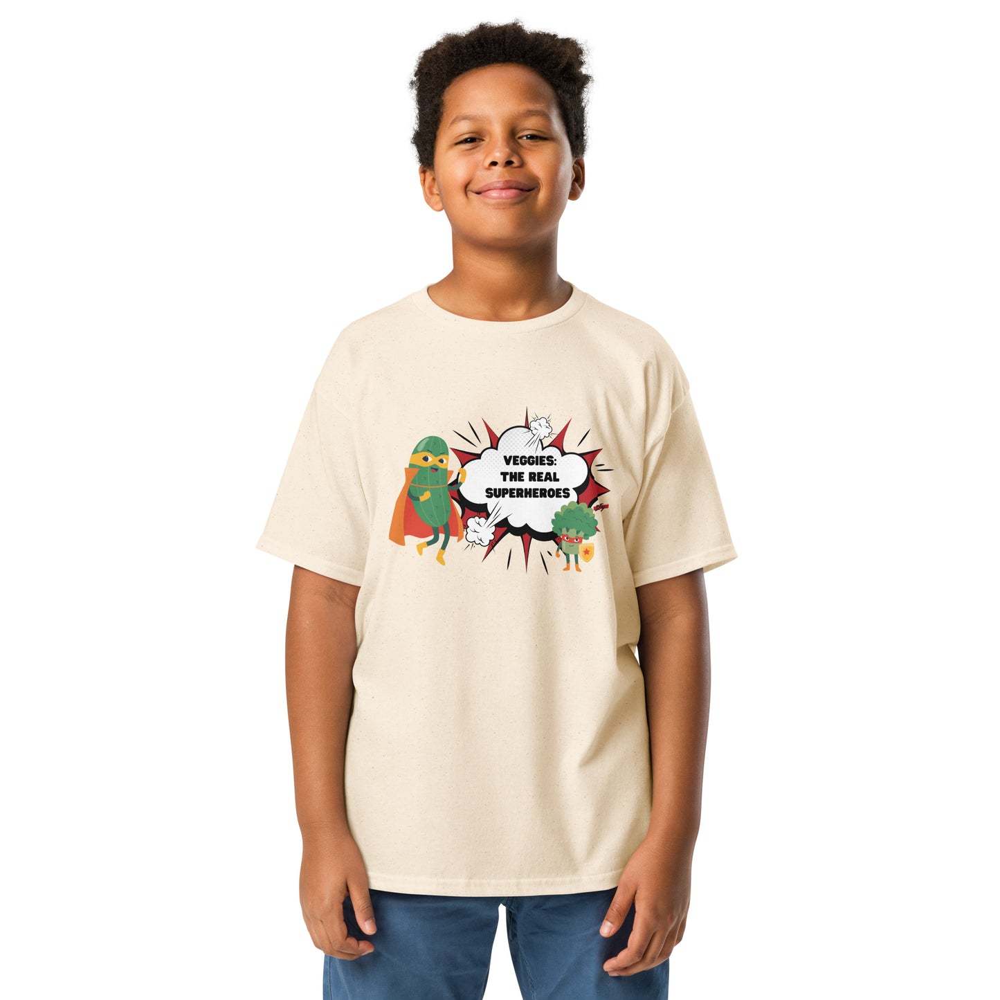 "Veggie Superheroes" Youth classic tee