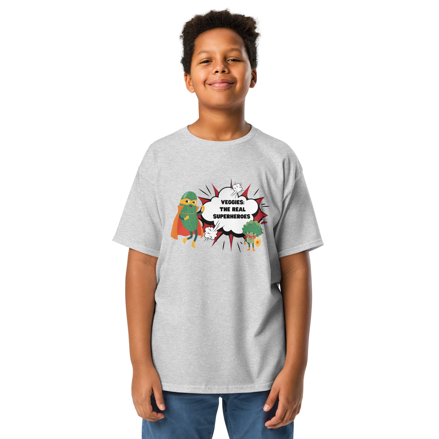 "Veggie Superheroes" Youth classic tee